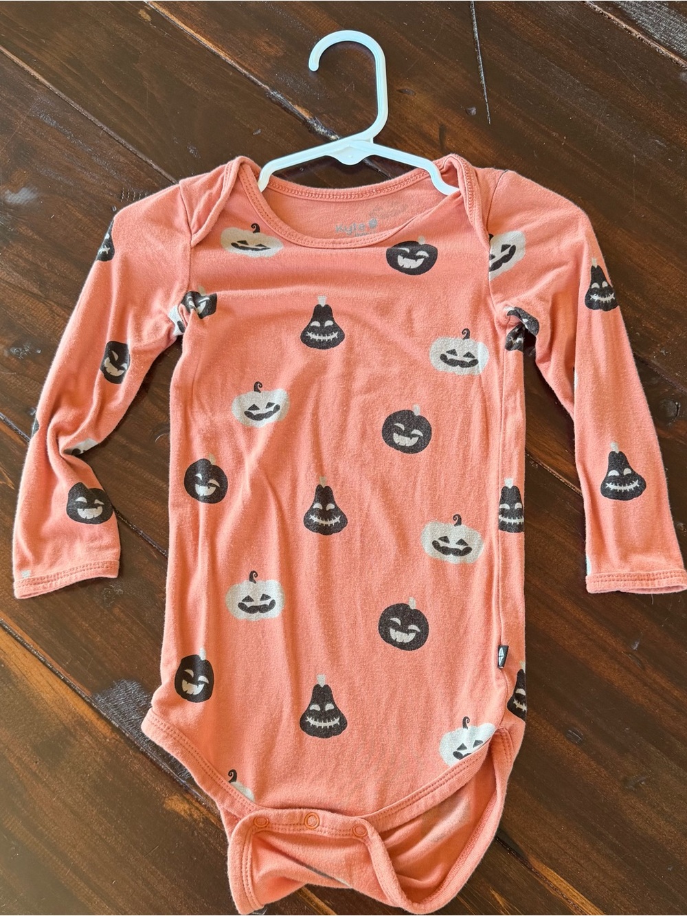 Kyte Baby Long Sleeve Bodysuit Pumpkin